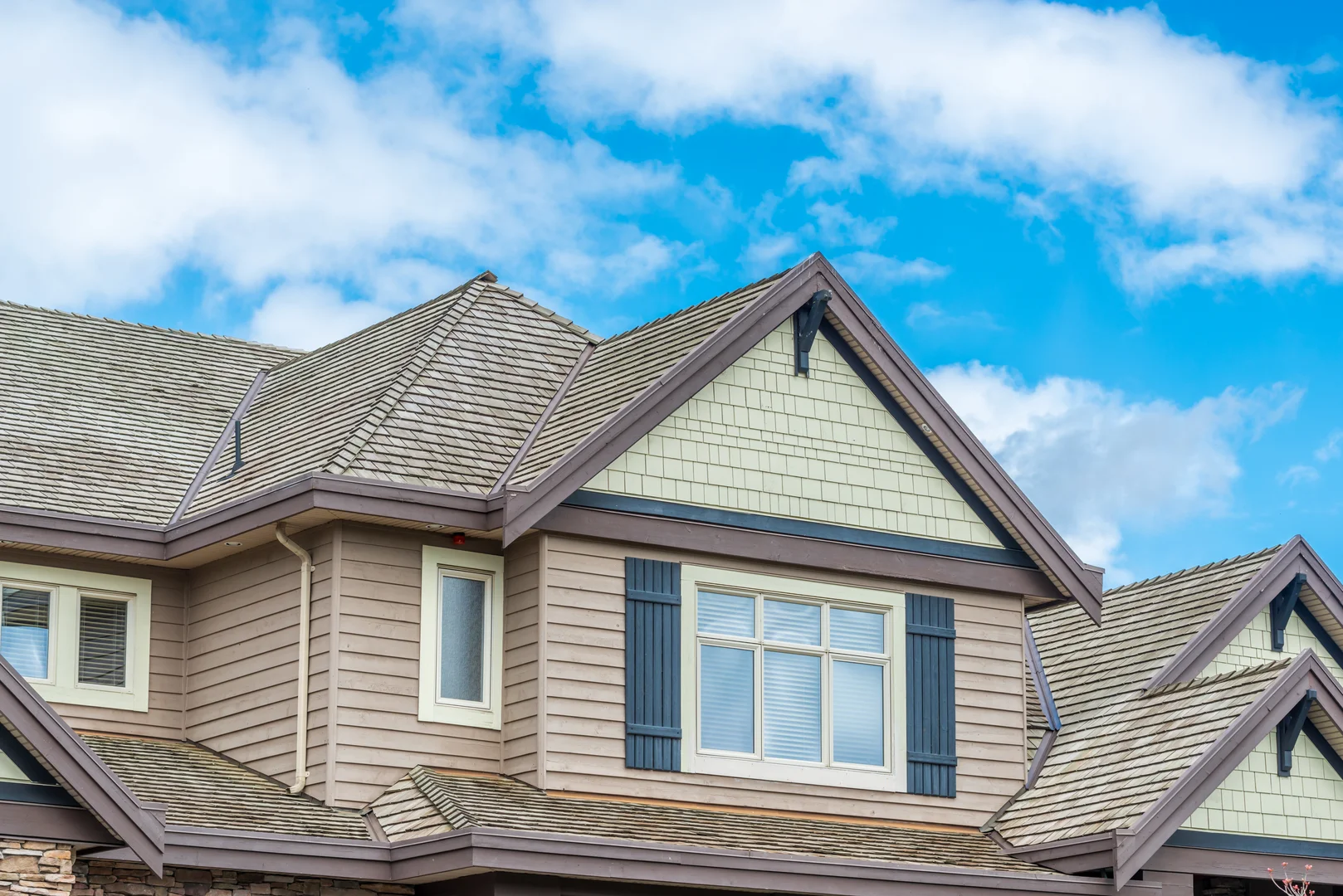 Textured home siding