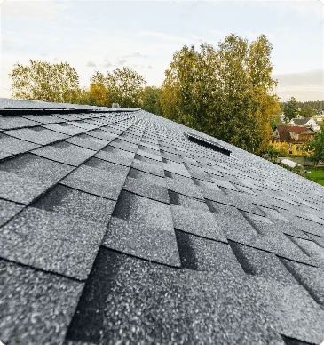 Closeup of Shingle Roof