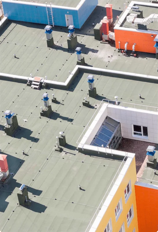 Commercial Building Rooftop