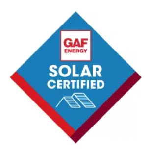 GAF Solar Certified Logo